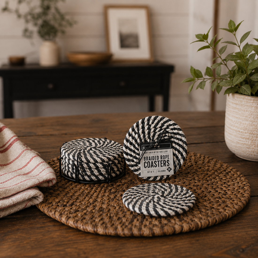 Braided Coasters — alternate product view 8