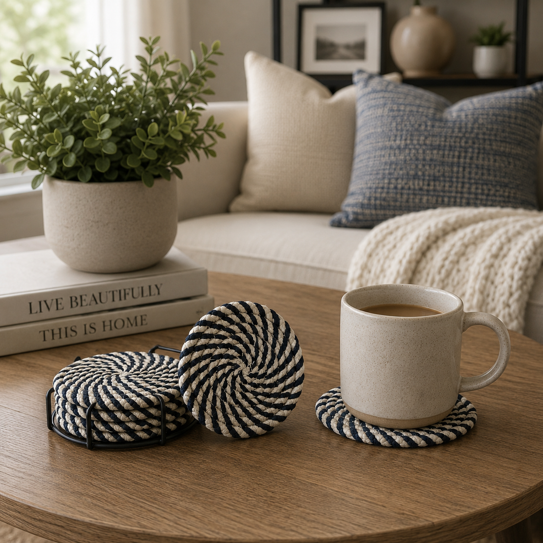 Braided Coasters — alternate product view 3