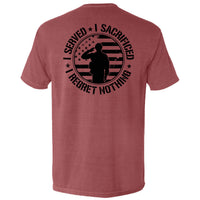I Served I Sacrificed I Regret Nothing
