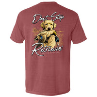 Don't Stop Retrievin Yellow Lab