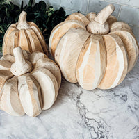 Handcrafted Wood Pumpkins — alternate product view 11
