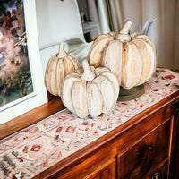 Handcrafted Wood Pumpkins — alternate product view 3