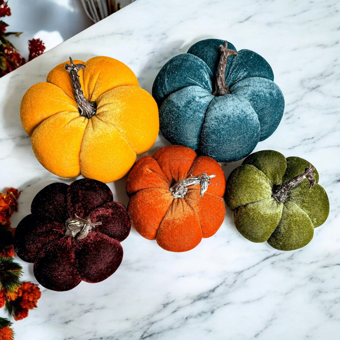 Jewel-Tone Velvet Pumpkins — alternate product view 24