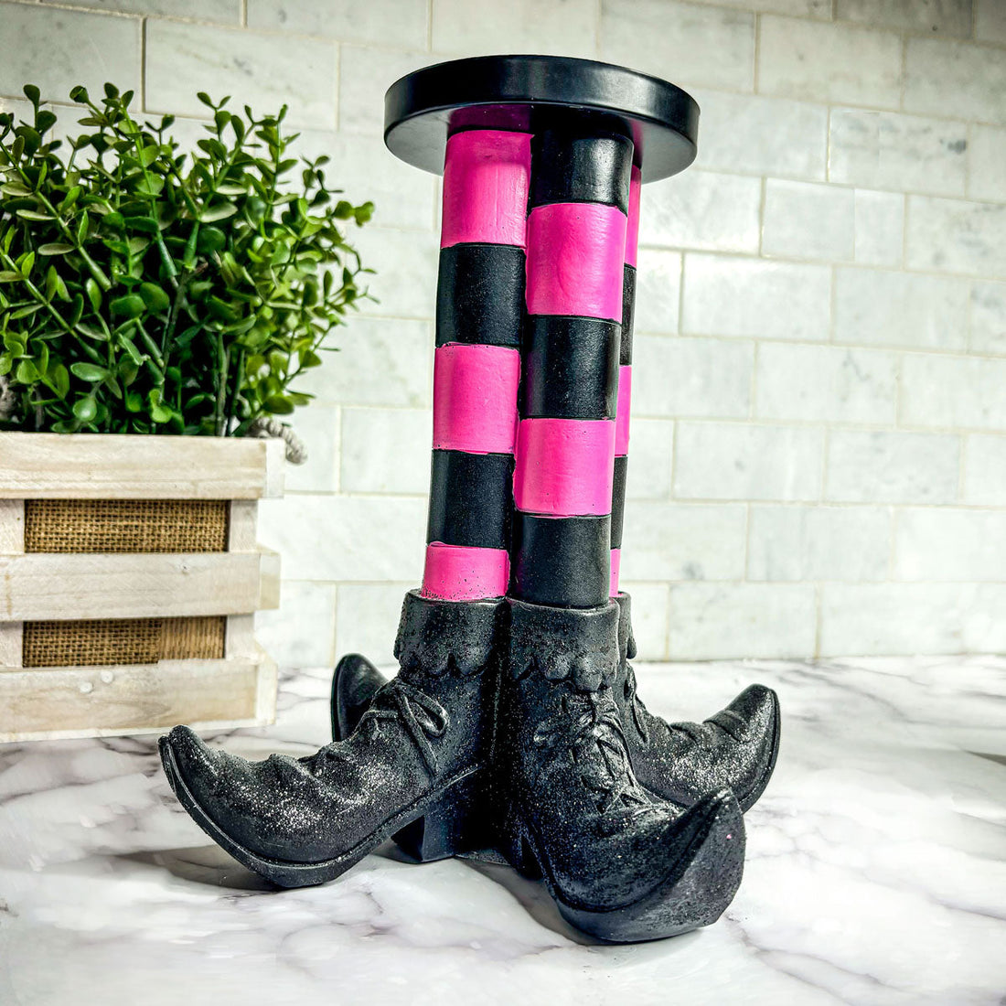 Witch-Leg Candle Holder — alternate product view 4