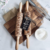 Embossed Halloween Rolling Pin — alternate product view 26