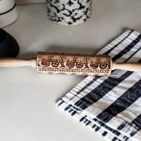 Embossed Halloween Rolling Pin — alternate product view 33