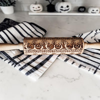 Embossed Halloween Rolling Pin — alternate product view 17