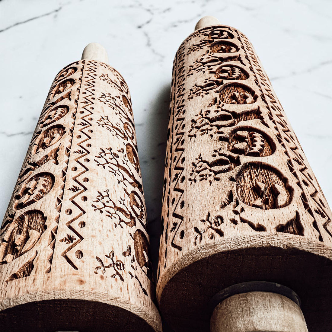 Embossed Halloween Rolling Pin — alternate product view 31