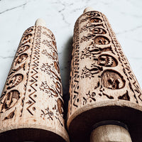 Embossed Halloween Rolling Pin — alternate product view 31