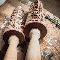 Embossed Halloween Rolling Pin — alternate product view 21