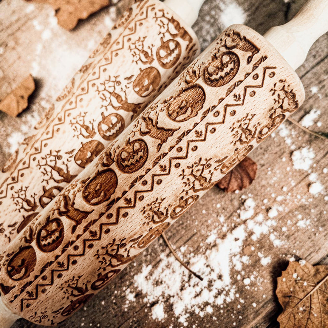 Embossed Halloween Rolling Pin — alternate product view 25