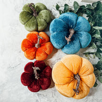 Jewel-Tone Velvet Pumpkins — alternate product view 5