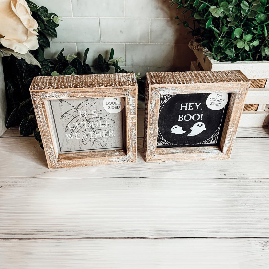Reversible Fall + Halloween Sign — alternate product view 15