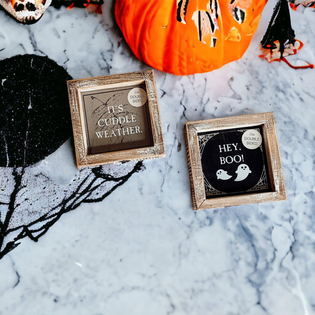 Reversible Fall + Halloween Sign — alternate product view 6
