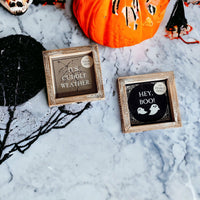 Reversible Fall + Halloween Sign — alternate product view 6