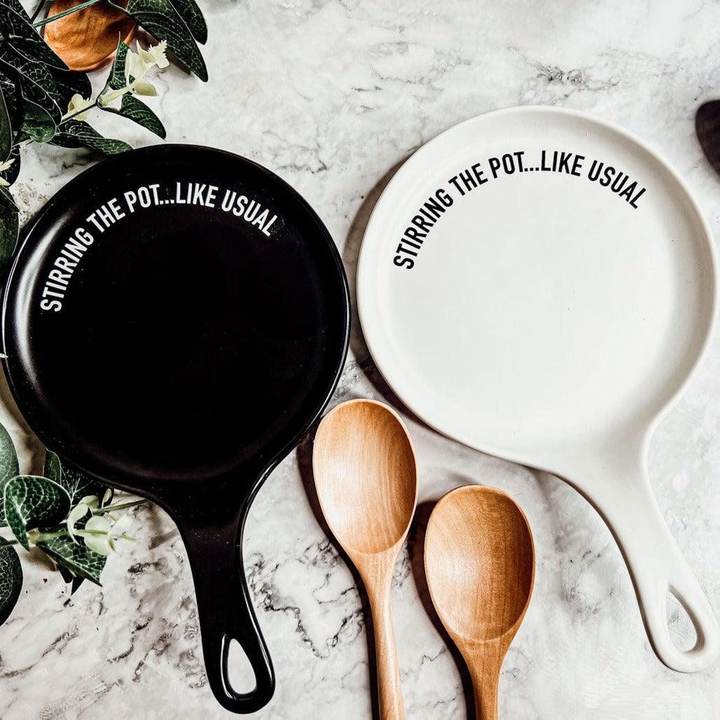 Porcelain Spoon Rest — alternate product view 37