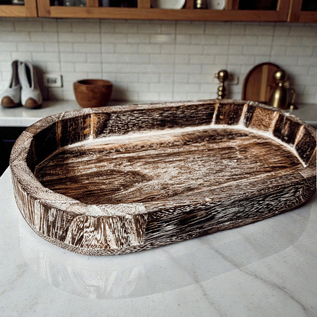 Rustic Wood Catchall — alternate product view 11