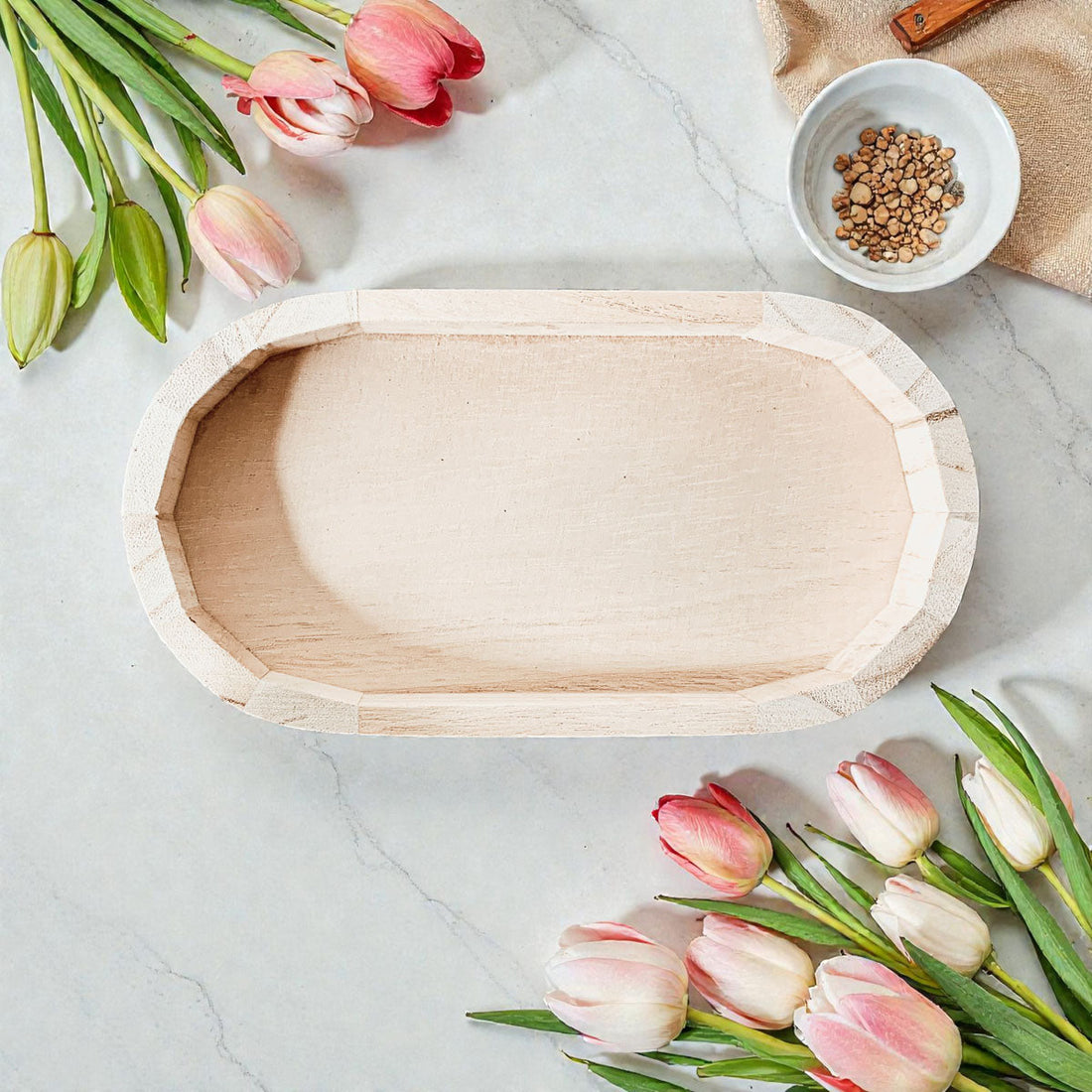Rustic Wood Catchall — alternate product view 2