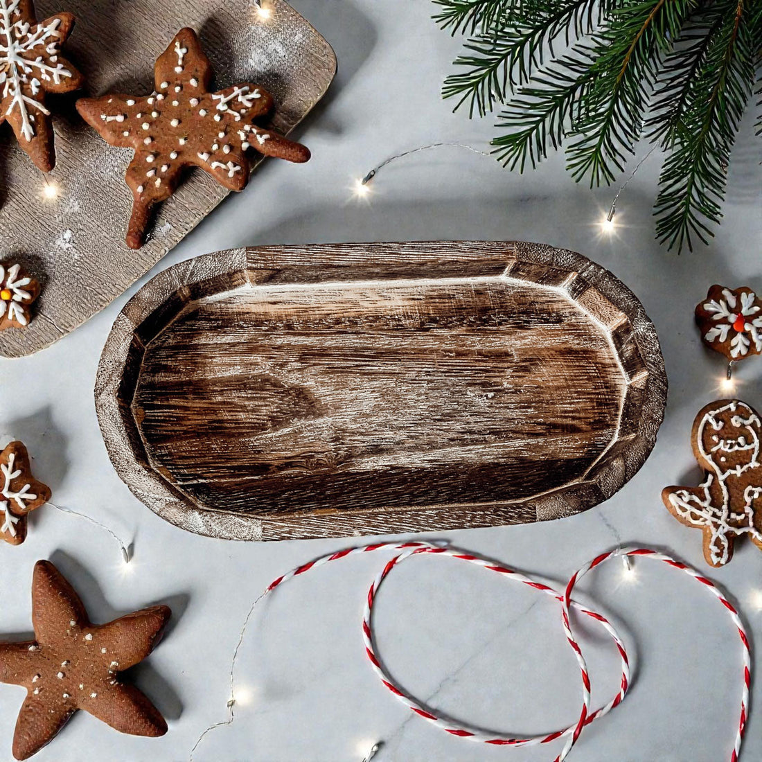 Rustic Wood Catchall — alternate product view 16
