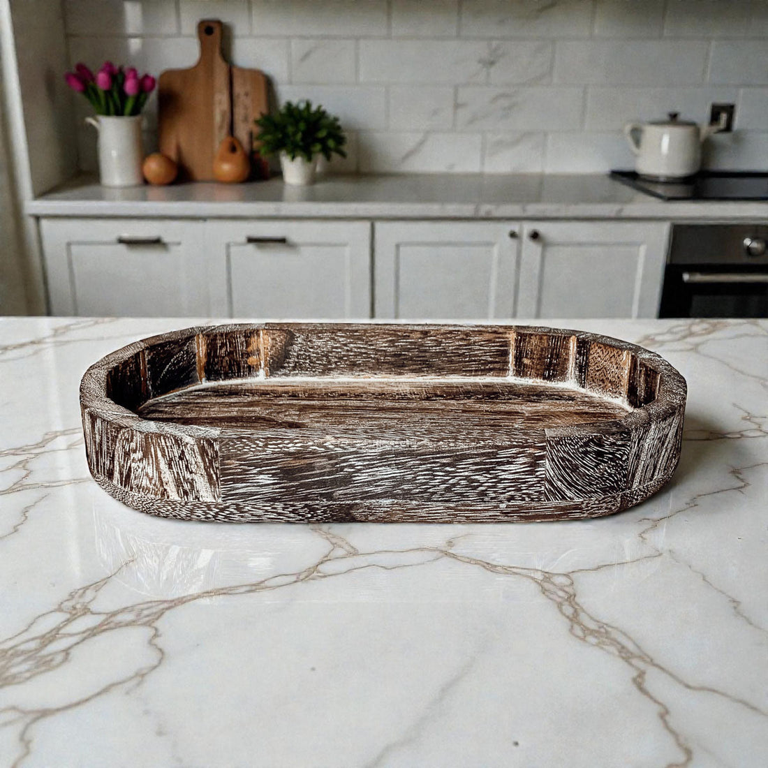 Rustic Wood Catchall — alternate product view 7