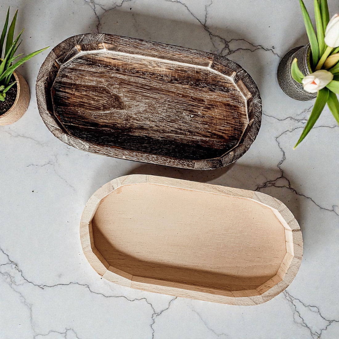 Rustic Wood Catchall — alternate product view 36