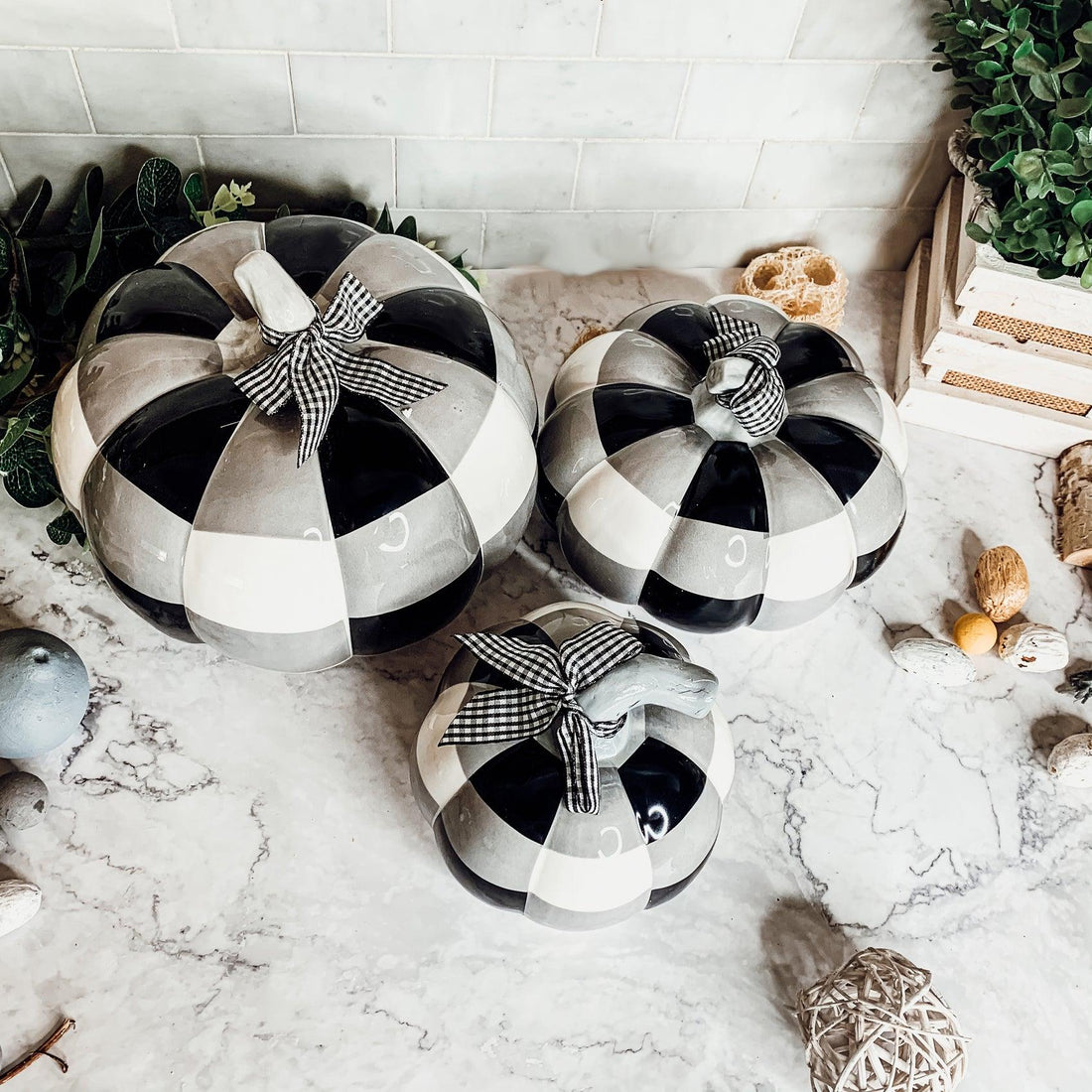 Buffalo Plaid Pumpkins — alternate product view 7