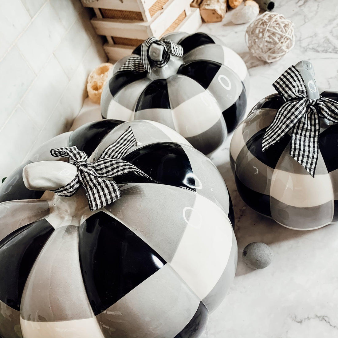 Buffalo Plaid Pumpkins — alternate product view 5