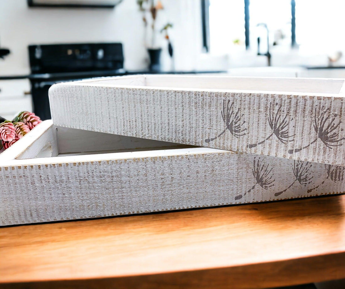 Dandelion Wood Tray — alternate product view 2