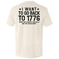I Want To Go Back To 1776