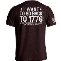 I Want To Go Back To 1776