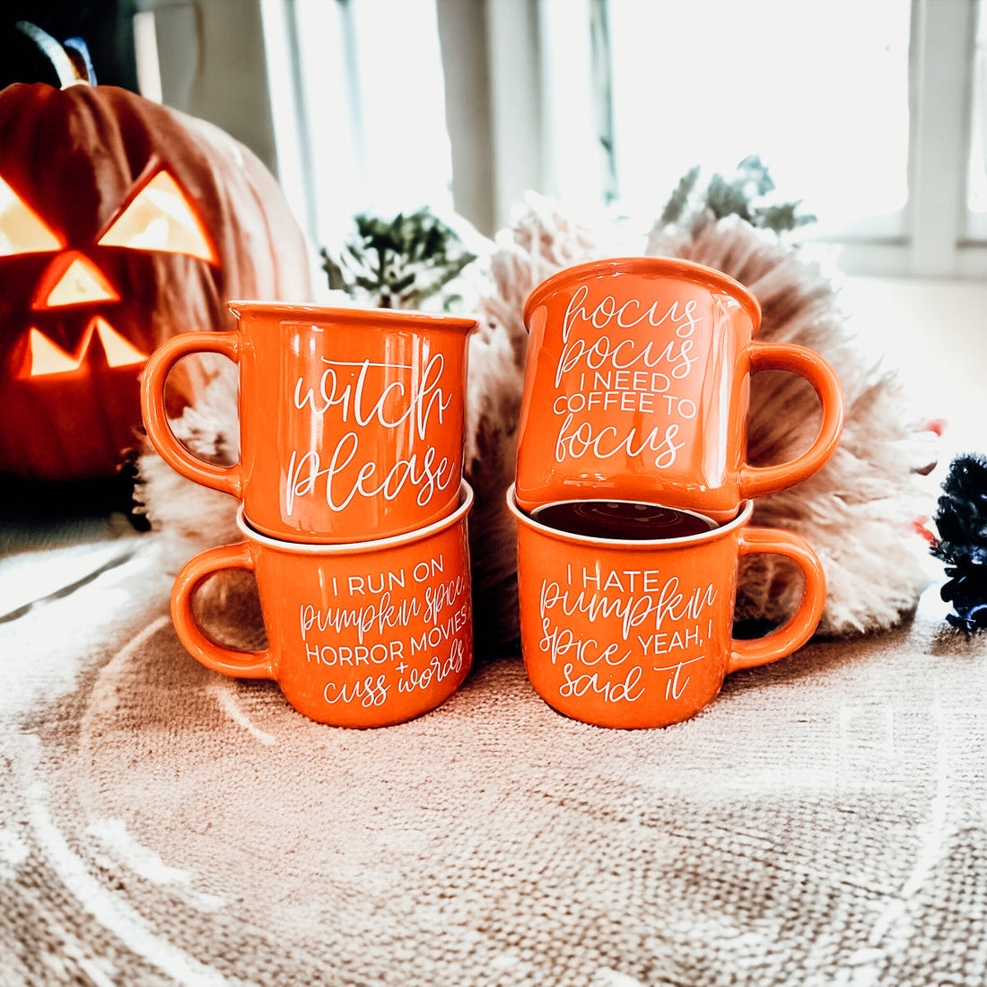 Orange Ceramic Mug — alternate product view 35