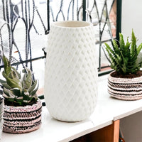 Diamond-Weave Vase — alternate product view 4
