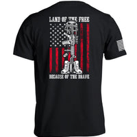 Land of the Free because of the Brave