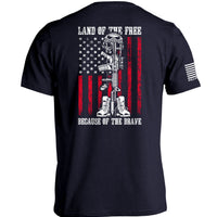 Land of the Free because of the Brave
