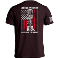 Land of the Free because of the Brave