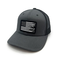 Firearm Flag Woven Patch Hat