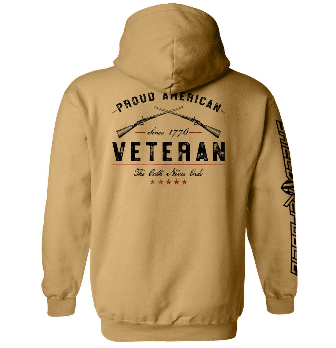 Proud American Veteran The Oath Never Ends
