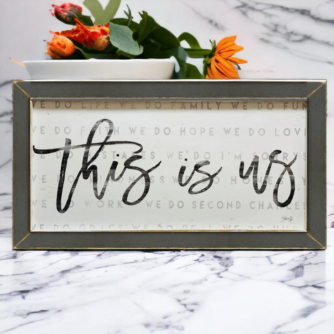 “This Is Us” XL Wall Sign — alternate product view 7