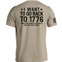 I Want To Go Back To 1776