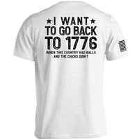 I Want To Go Back To 1776