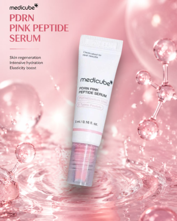 Small Bottle, Big Opinions MEDICUBE PDRN Pink Peptide Serum Mini