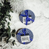 Blue Braided Coasters — alternate product view 17