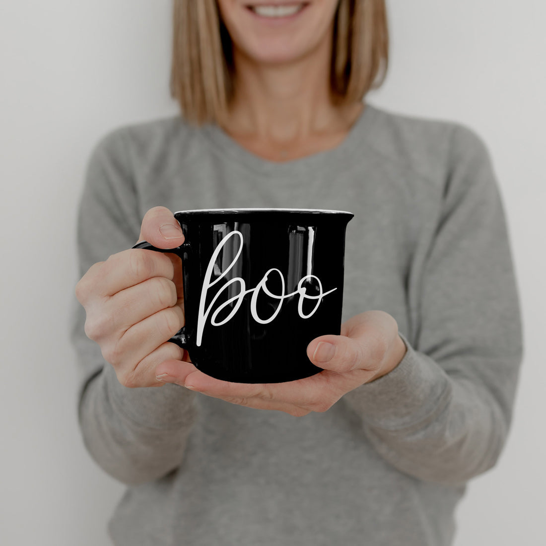 Black Ceramic Mug — alternate product view 24