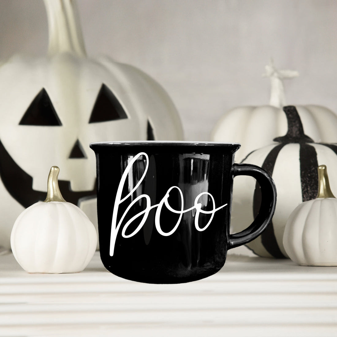 Black Ceramic Mug — alternate product view 37