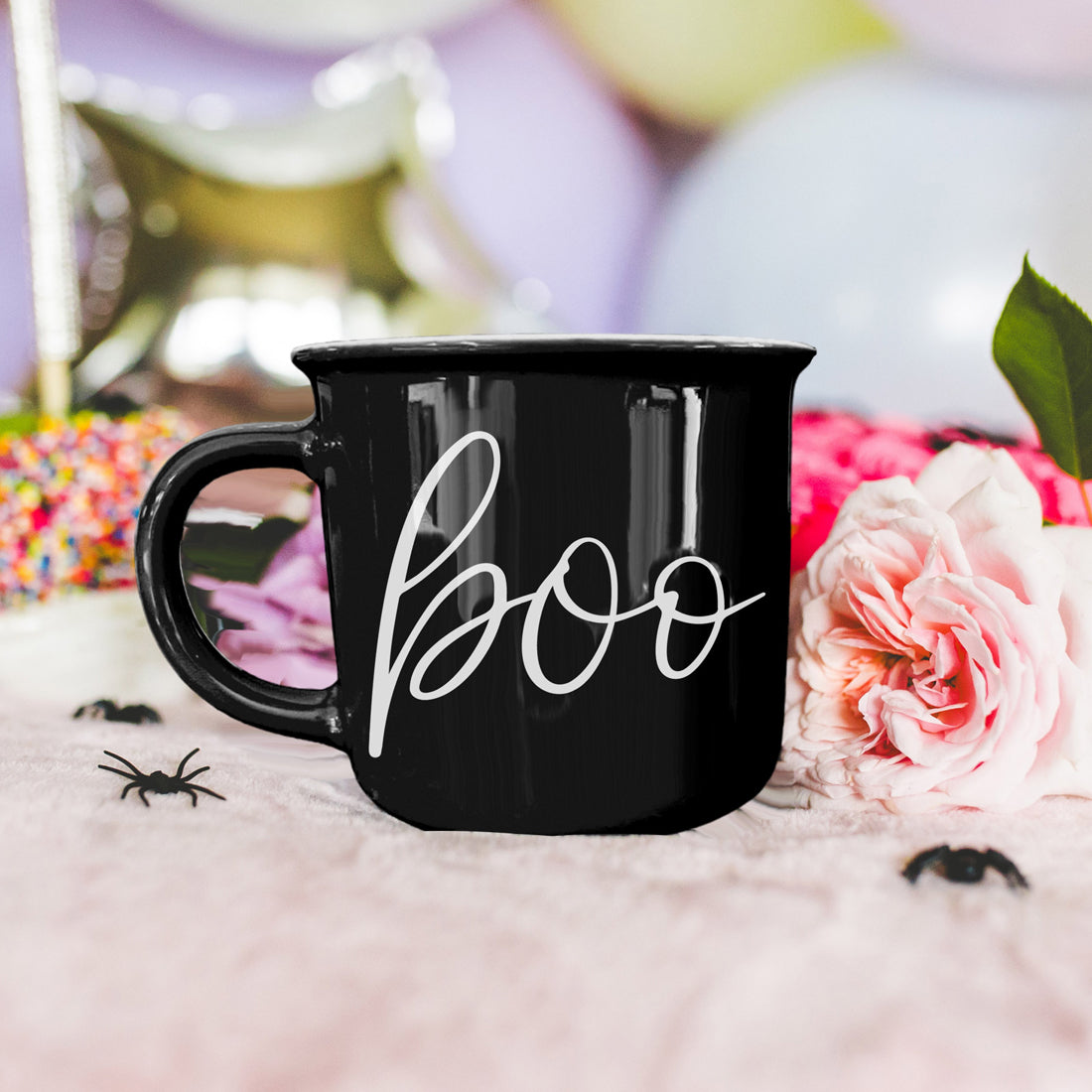 Black Ceramic Mug — alternate product view 25
