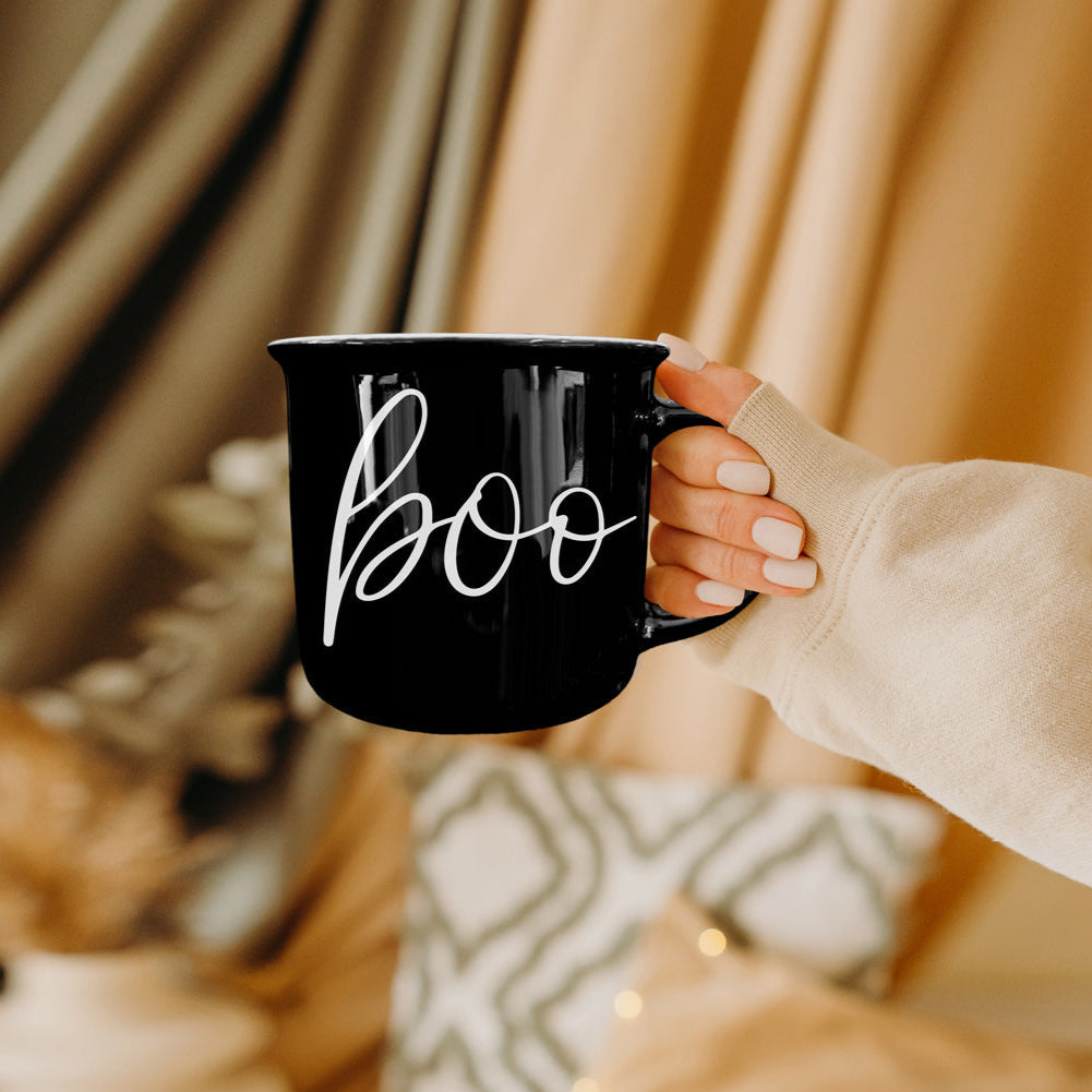 Black Ceramic Mug — alternate product view 14