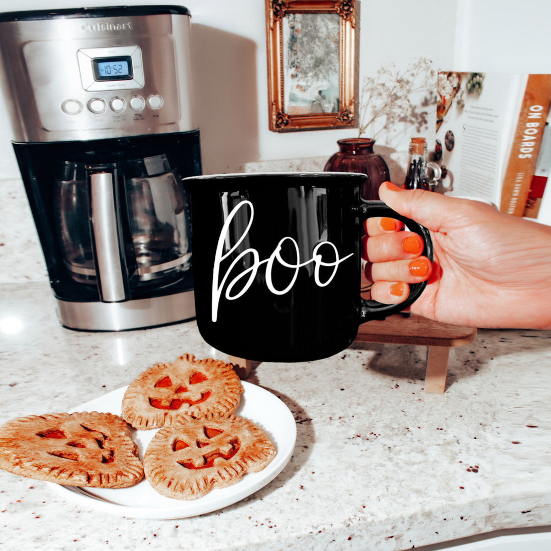 Black Ceramic Mug — alternate product view 11