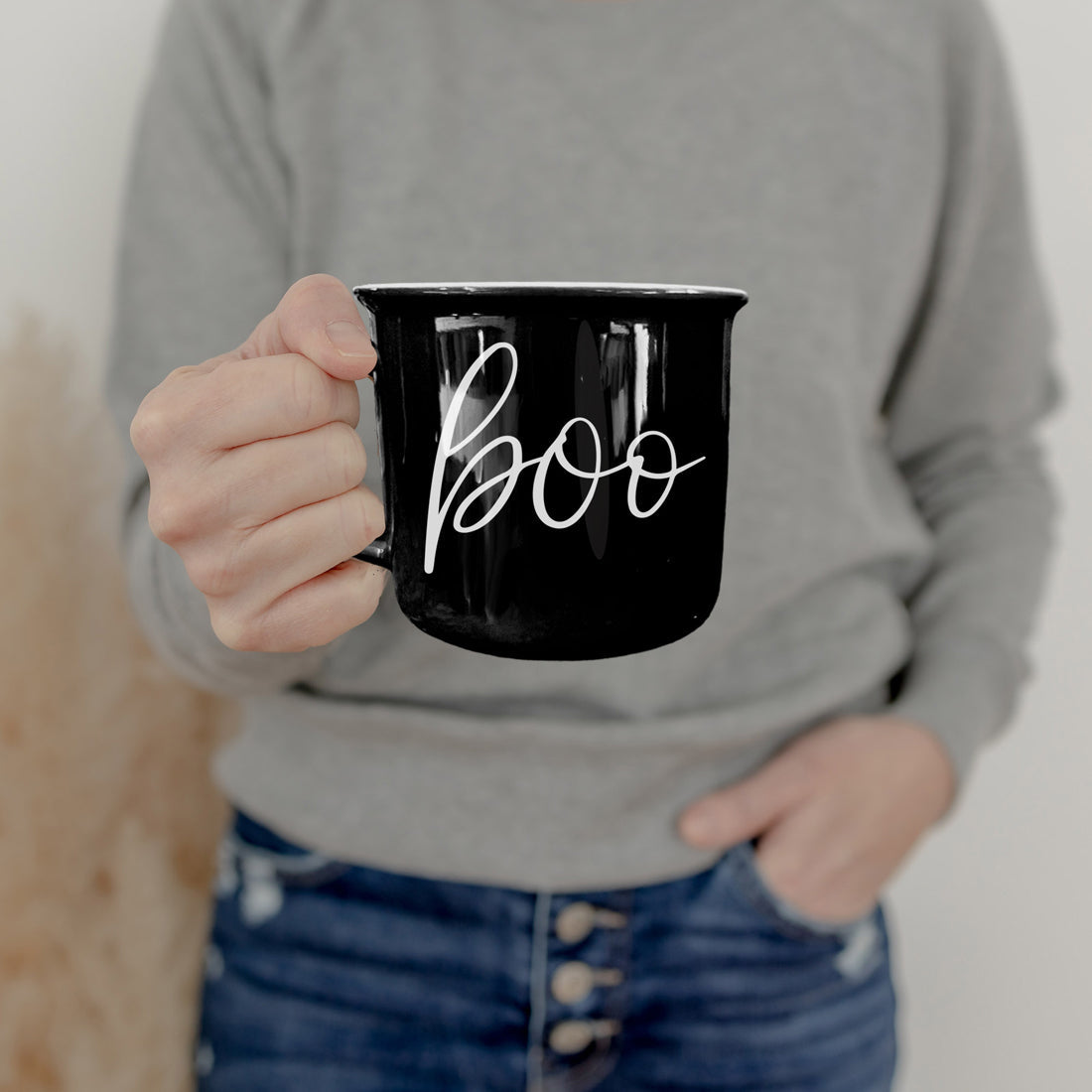 Black Ceramic Mug — alternate product view 32