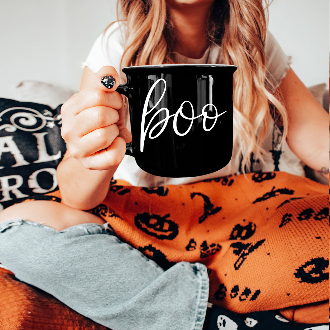 Black Ceramic Mug — alternate product view 40