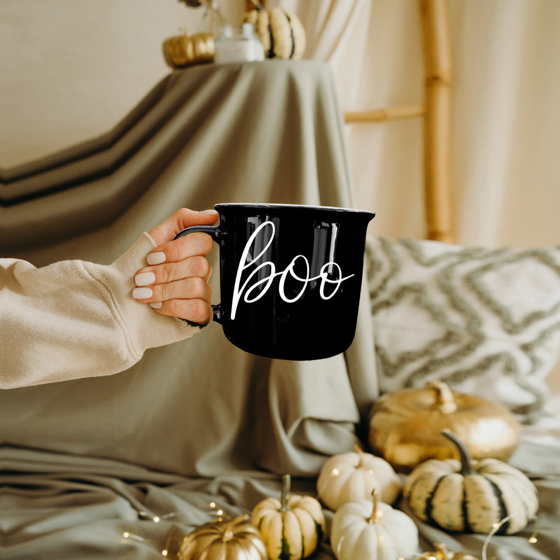 Black Ceramic Mug — alternate product view 41